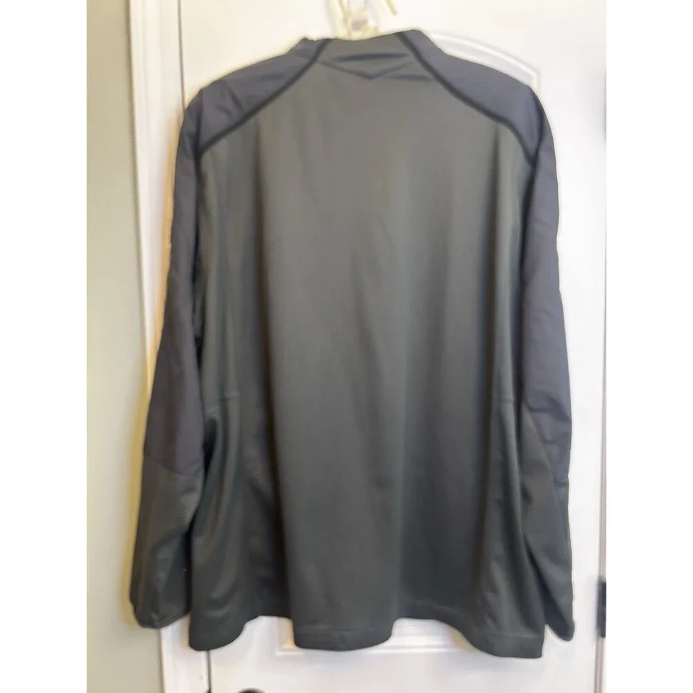 Nike New Orleans Saints NFL Dri-FIT On Field 1/4 Zip Pullover Jacket Mens 2XL XL
